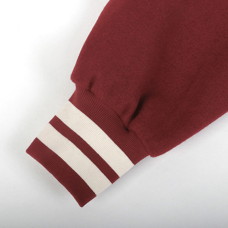 striped varsity jacket